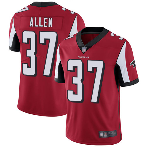 Atlanta Falcons Limited Red Men Ricardo Allen Home Jersey NFL Football #37 Vapor Untouchable